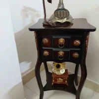 تلفن رومیزی ۱۹۵۰ومیز تلفن۹۵۰وگرامافن ۱۹۰ تزیینی