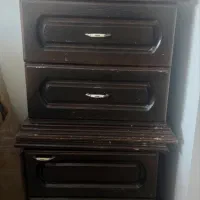 سرویس تخت خواب یک نفره و دونفره چوب گردو|تخت و سرویس خواب|ساری, |دیوار