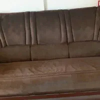یک دست مبل هفت نفره درحدنوباروکش|مبلمان خانگی و میز عسلی|زرند, |دیوار