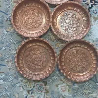 بشقاب مسی|ظروف سرو و پذیرایی|خرمآباد, |دیوار