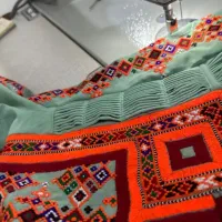 اموزش‌خیاطی‌ بانو های ایرانشهر ی لباس بلوچی‌