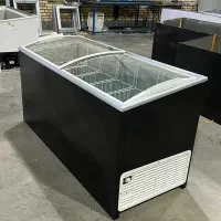 فریزر صندوقی فروشگاهی مشکی