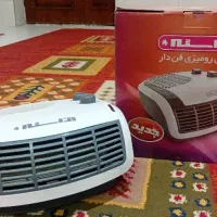 بخاری رومیزی فن دار