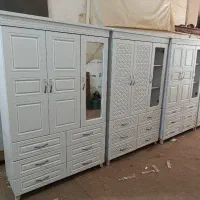 تولید و پخش کمد دو تیکه سه درب شش کشو تاج چک 8ماه