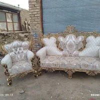 مبل مدل چوب زرین|مبلمان خانگی و میز عسلی|ملکان, |دیوار