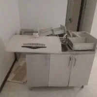 کابین فلز درب آمدی آف هود و سینک شیر کامل|جاکفشی، کمد، دراور|هشتگرد, شهرک بوستان|دیوار