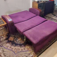 تخت خواب شو دو نفره بنفش|تخت و سرویس خواب|تهران, ستارخان|دیوار