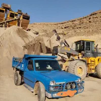 عرضه مستقیم شن و ماسه بدون واسطه گراویه نخودی خاک|مصالح و تجهیزات ساختمان|چناران, |دیوار