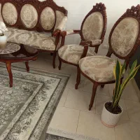 مبل سلطنتی ۹ نفره|مبلمان خانگی و میز عسلی|پاکدشت, پاکدشت (مامازند)|دیوار