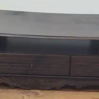 میز تلویزیون چوبی