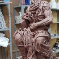 هنرهای تجسمی/ مجسمه سازی فیگوراتیو سفالین