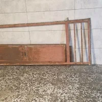 درب کارکرده د‌لنگه ویک شیر حمام|مصالح و تجهیزات ساختمان|شیراز, ابیوردی|دیوار