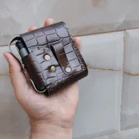 کیف سیگار و فندک کمری چرم‌ طبیعی گاوی دستدوز|کیف، کفش، کمربند|نجف‌آباد, ویلاشهر|دیوار