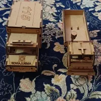 ماکت ماشین چوبی|مجسمه، تندیس، ماکت|کرمان, |دیوار