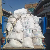 وانت نیسان کمپرسی حمل نخاله شن و ماسه بادامی پوکه‌