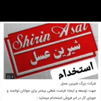 استخدام فروشنده ( ویزیتور) شیرین عسل