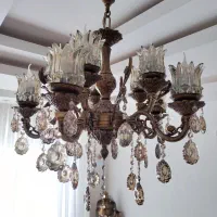 لوستر|لوستر و چراغ آویز|قزوین, |دیوار