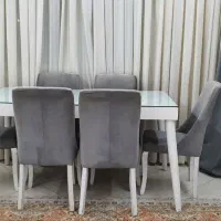 میزنهارخوری و ۶ صندلی با قیمت مناسب