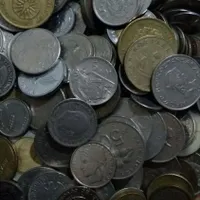 1 کیلو سکه خارجی با کیفیت