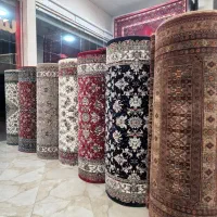 فرش گبه فیلامنت بی سی اف اکرولیک کناره برشی قالیچه