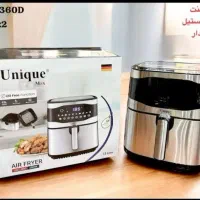 سرخ کن بدون روغن ۲المنت۱۲لیتر یونیک سبد جداشونده|اجاق گاز و لوازم برقی پخت‌وپز|قم, نیروگاه|دیوار