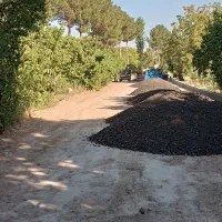 آسفالت و تراشه آسفالت و محوطه سازی و  نقد و اقساط