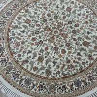 فرش گرد ۱/۵در ۱/۵ طرح افشان