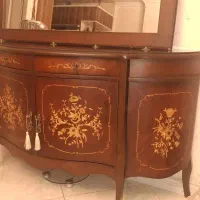 وسایل در حد نو کنسول آینه مبل گاز تلویزیون