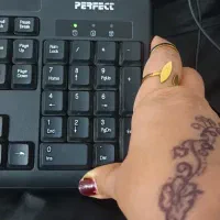 کیبورد ۲ عدد کلیدها سالم مارک دل وپرفکت