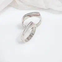 حلقه ست نقره مدل مریتا