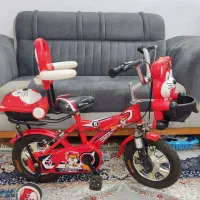 دوچرخه 12 نونو  موزیکال طوقه چراغ دار مناسب کادو