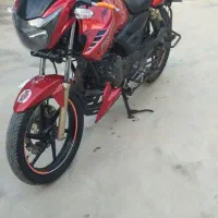 آپاچی ۱۸۰|موتورسیکلت|سرخس, |دیوار