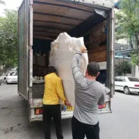 حمل آساس کشی منزل با ماشین مسقف و دقت بالا باربری