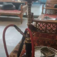 قلیان برنجی قلیون چوبی