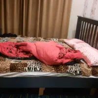 تخت خواب  چوب دونفره