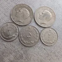 سکه شاهنشاهی ۵ عددمطابق عکس
