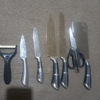 تبرچاقوبزرگ متوسط چاقواره ودوتاکوچک