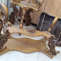میز جلو مبلی دوتا عسلی ..یک گاز صفحه ای هود لمسی
