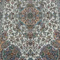 فرش ابریشم ماشینی یک جفت