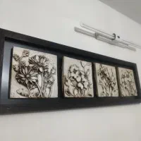 ساعت دیواری تابلو چند تیکه|ساعت دیواری و تزئینی|خرمدره, |دیوار