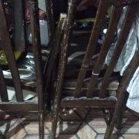 چهار تا صندلی چوبی سالم|میز و صندلی غذاخوری|شوشتر, |دیوار