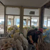 تخریب داخلی ساختمان دیوار کف کناف سقف راویز شومینه