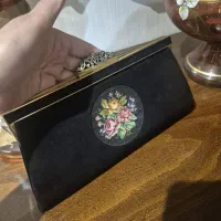 کیف سوزندوزی آنتیک انگلیسی