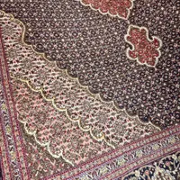 جفت ۶ متری دستبافت تبریز نقشه ماهی ۴۰ رج|فرش|تهران, فاطمی|دیوار