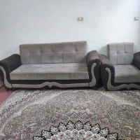 یک دست مبل 8 نفره قیمت مناسب بسیار تمیز