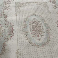 ۴ تخته فرش (شش متری) خوش رنگ و گل برجسته