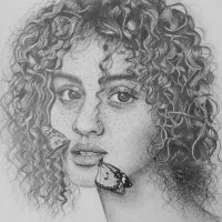 تابلو سیاه قلم