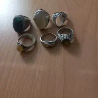 انگشترای دست ساز نقره
