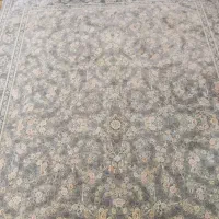 فرش 9متری 1500شانه گل های برجسته ازشرکت بزرگ مهر|فرش|پارس‌آباد, |دیوار