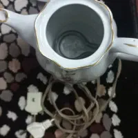 قوری برقی چینی قدیمی|کلکسیون اشیاء عتیقه|کرج, اصفهانی‌ها|دیوار